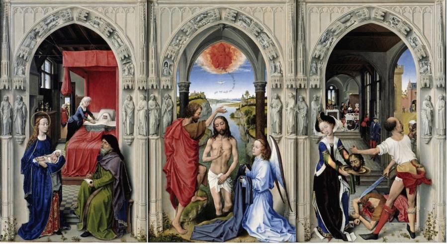 Rogier van der Weyden, Altar de sant Joan